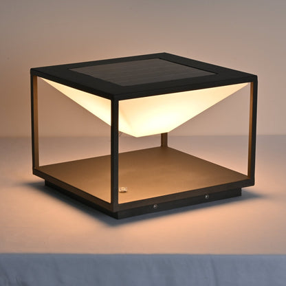 Ray Geo Frame Solar Outdoor Light