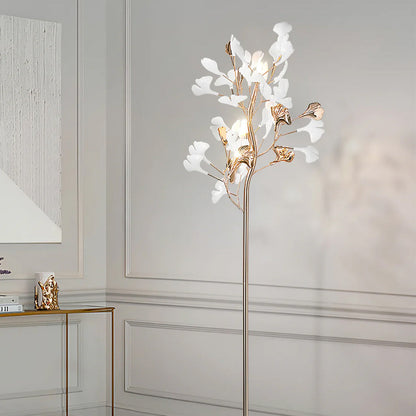 Ella Floor Lamp Gingko Ceramics