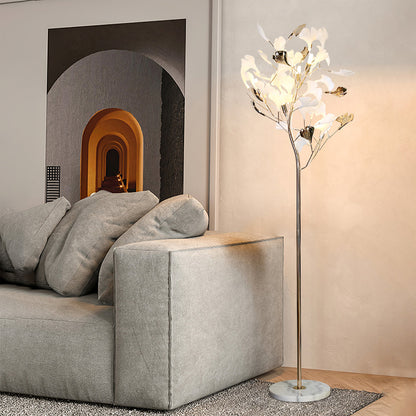 Ella Floor Lamp Gingko Ceramics