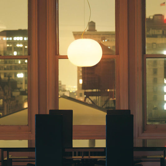 Opivio White Globe Pendant Light
