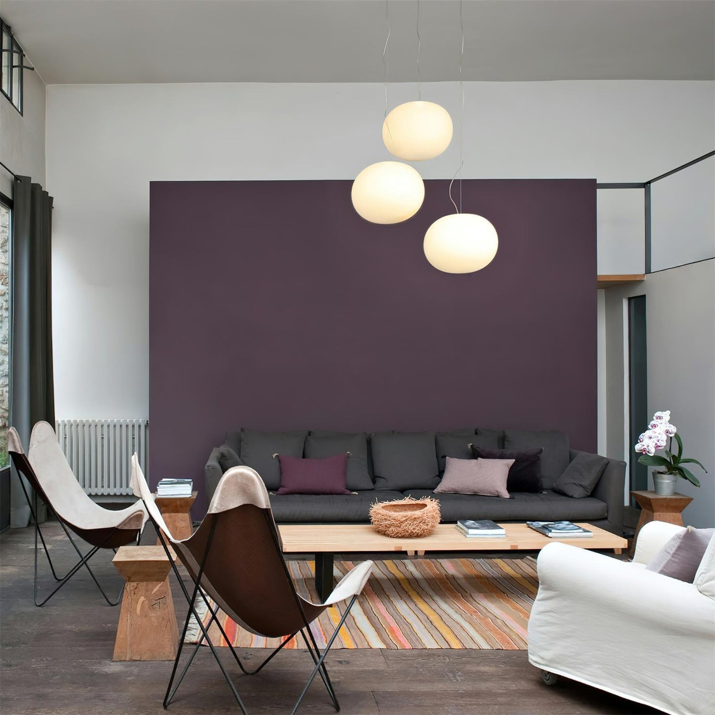 Opivio White Globe Pendant Light