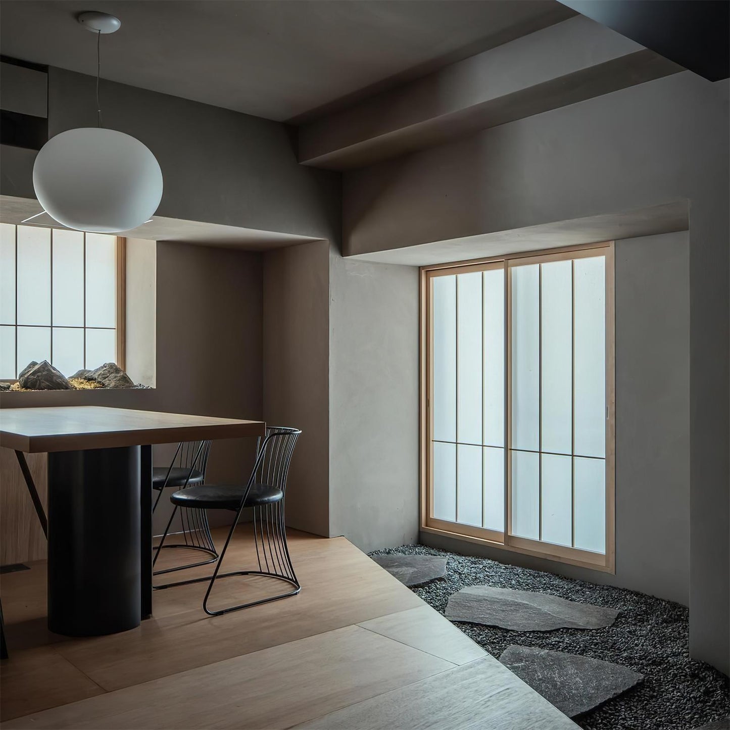 Opivio White Globe Pendant Light