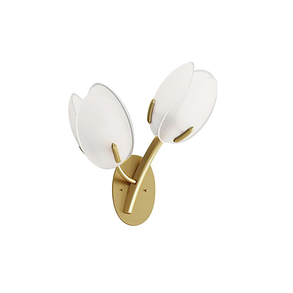 Gudelle Double Tulip Wall Lamp