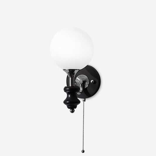 Duvin matglazen vintage wandlamp