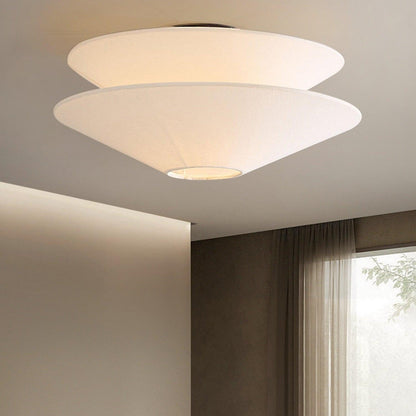 Lina Ceiling Light Double Cone Fabric