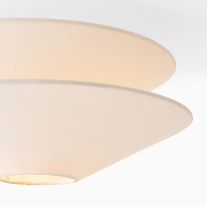 Lina Ceiling Light Double Cone Fabric