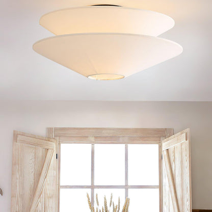 Lina Ceiling Light Double Cone Fabric