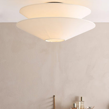 Lina Ceiling Light Double Cone Fabric
