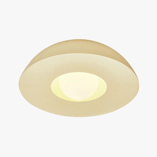 Moderne LED-wandlamp voor binnen, melkachtig koffieglas, woonkamer