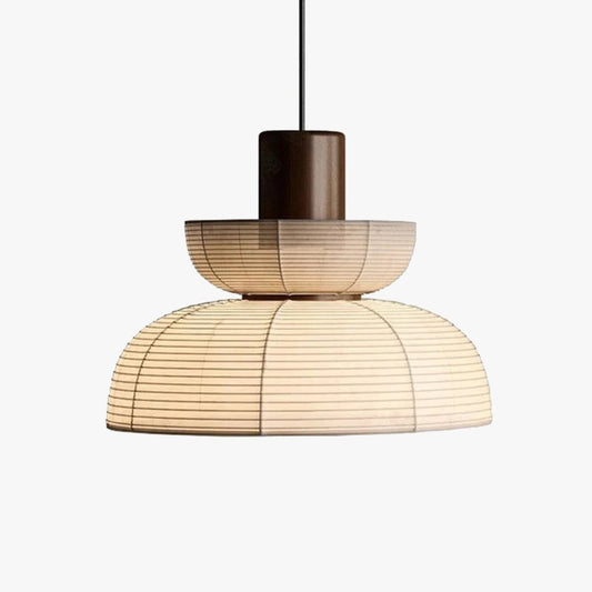 Ritta Hanglamp Neutraal Papier Modern Stof Wit
