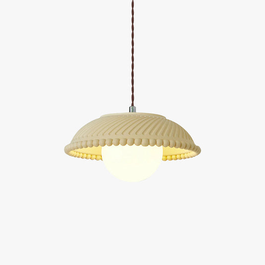 Lampada a sospensione moderna Aria a LED in metallo/vetro/resina per soggiorno/studio/camera da letto