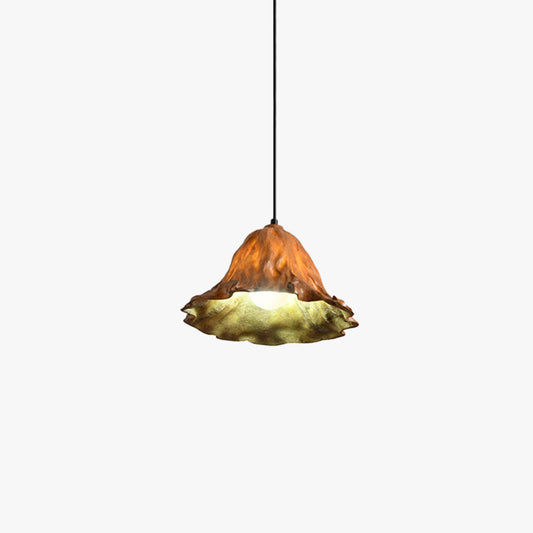 Ritta Art Lotus Leaf LED-Pendelleuchte aus Kunstharz für das Esszimmer