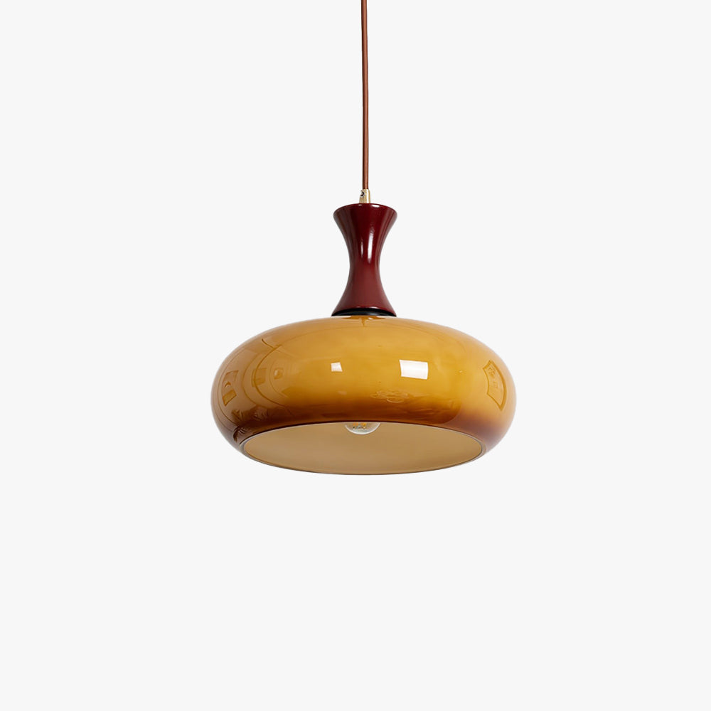 Arisha Vintage LED Glass Pendant Light Living Room