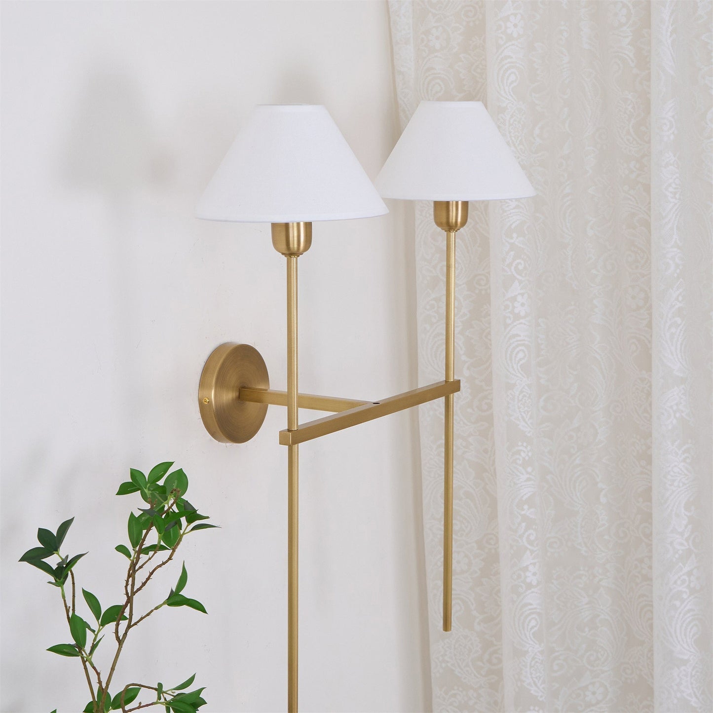 Genevieve Wall Lamp Fabric