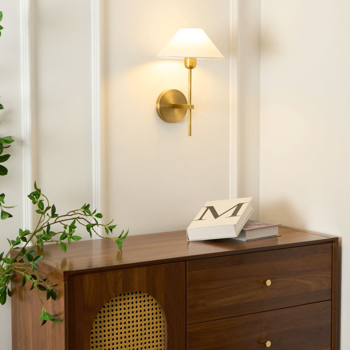 Genevieve Wall Lamp Fabric
