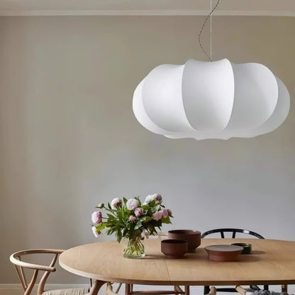 Kiyo Pumpkin Pendant Light Silk