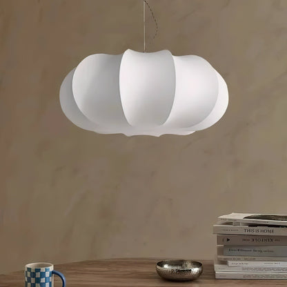 Kiyo Pumpkin Pendant Light Silk