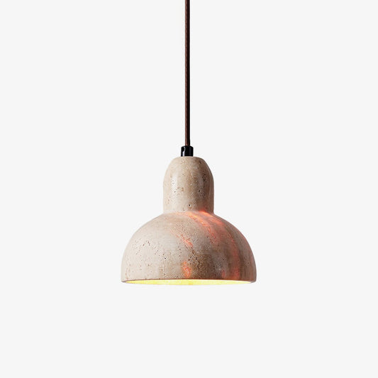 Ritta travertine koepel hanglamp