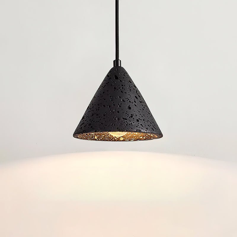 Ritta Travertine Dome Pendant Light