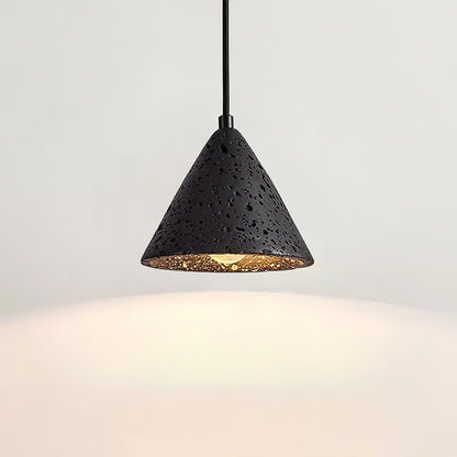 Ritta Travertine Dome Pendant Light