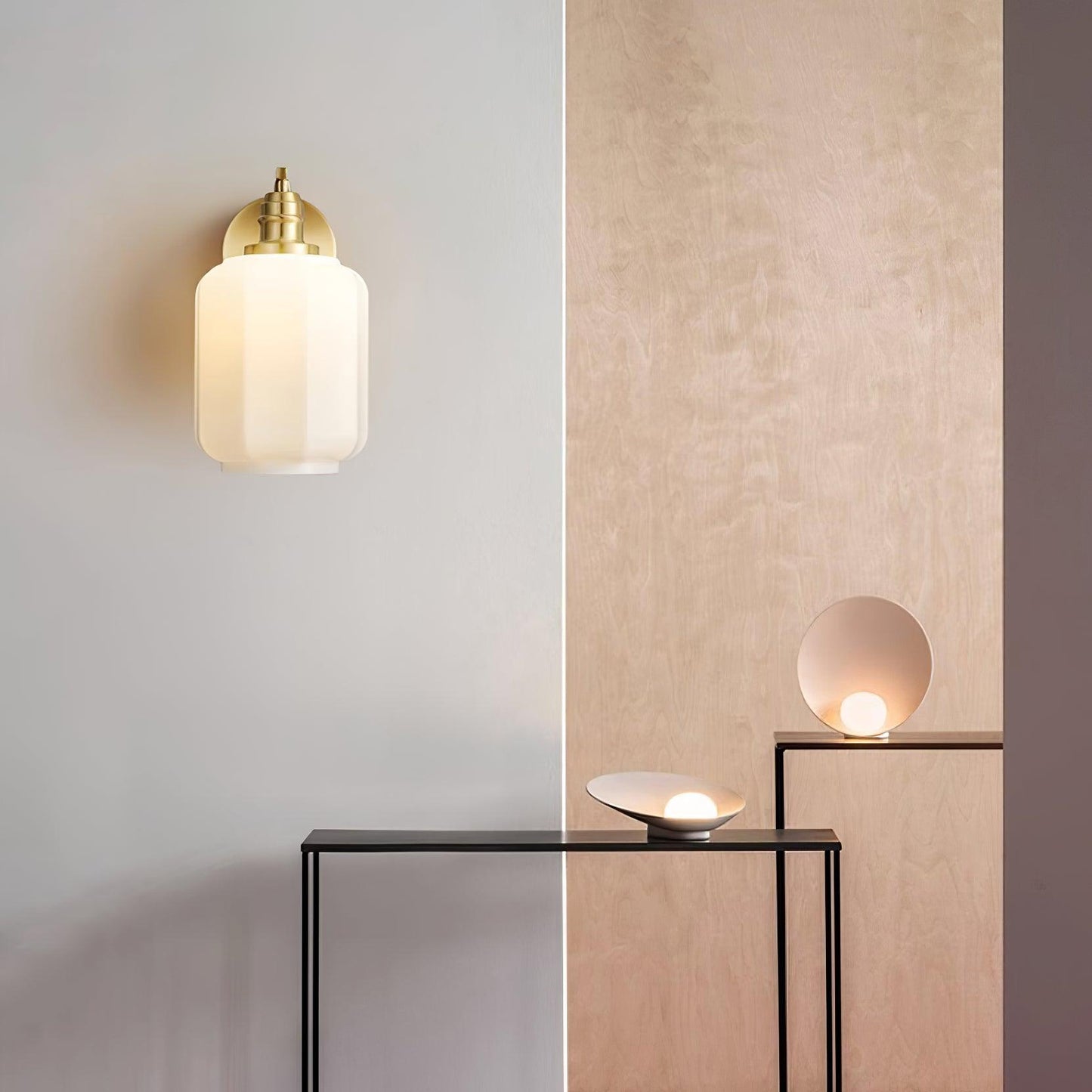 Miano Glass Wall Lamp