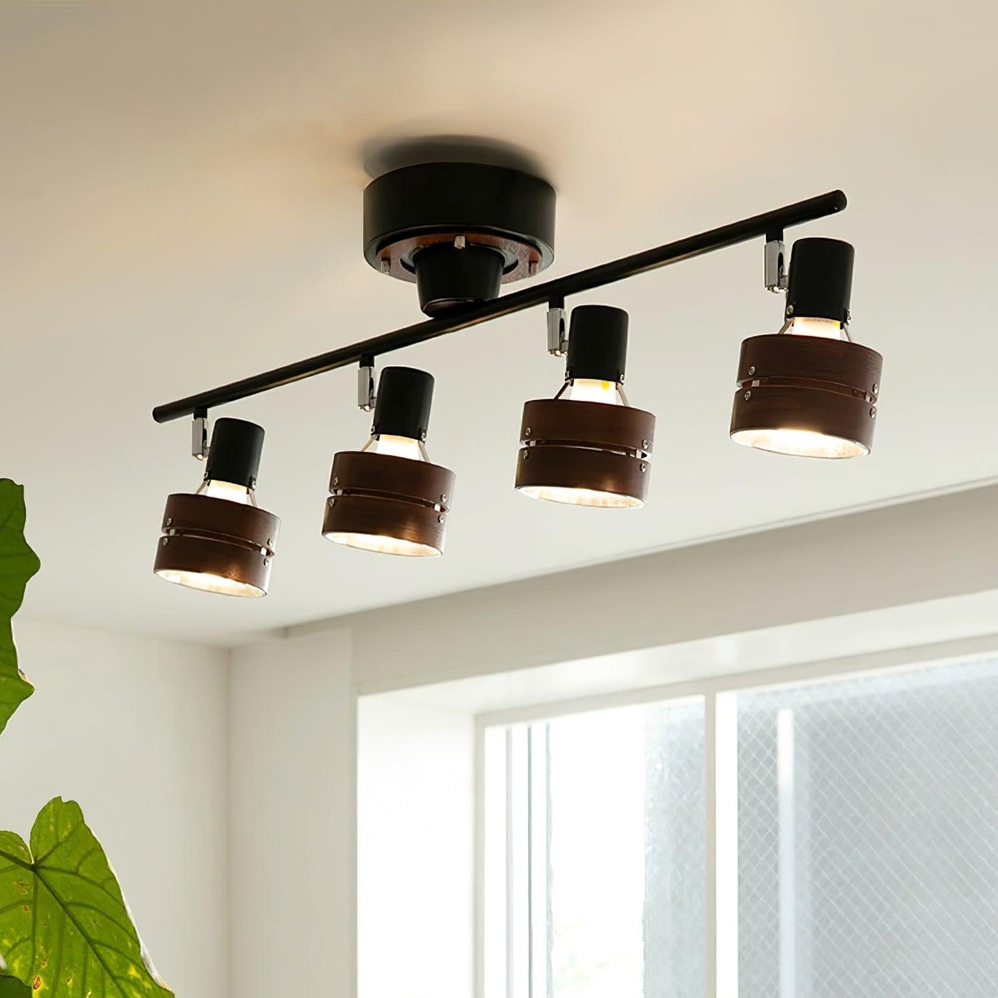 Daven Adjustable 4-Light Track Spotlight