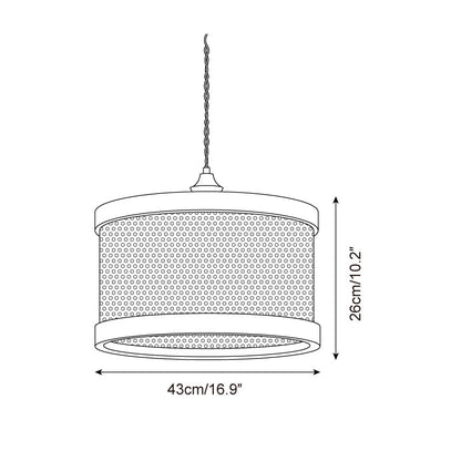 Gudon Woven Rattan Pendant Lamp
