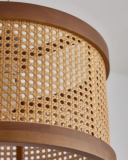 Gudon Woven Rattan Pendant Lamp