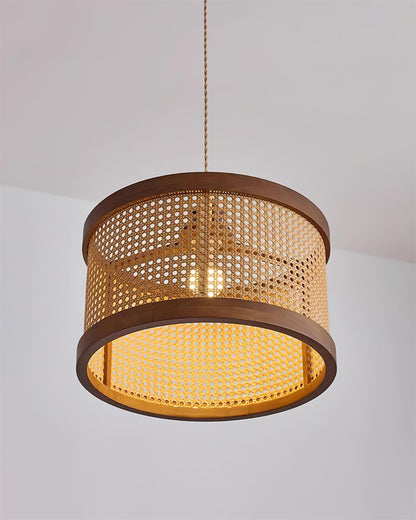 Gudon Woven Rattan Pendant Lamp