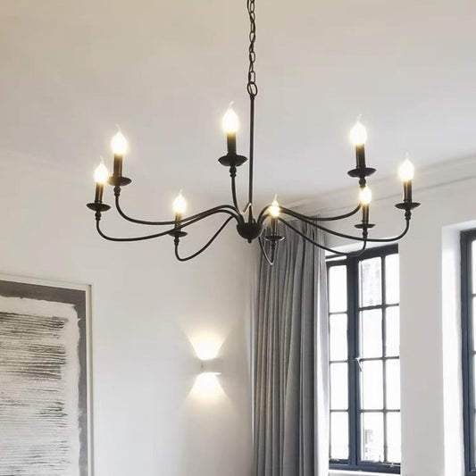 Orix Retro Vintage Candle Metal Chandelier