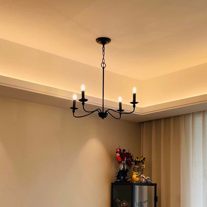 Orix Retro Vintage Candle Metal Chandelier