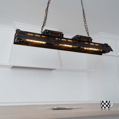 Lustre industriel Steampunk Noah