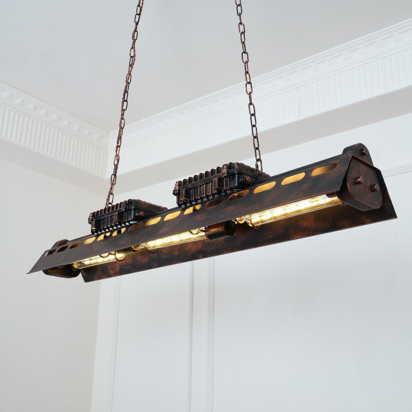Lustre industriel Steampunk Noah