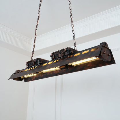 Lustre industriel Steampunk Noah
