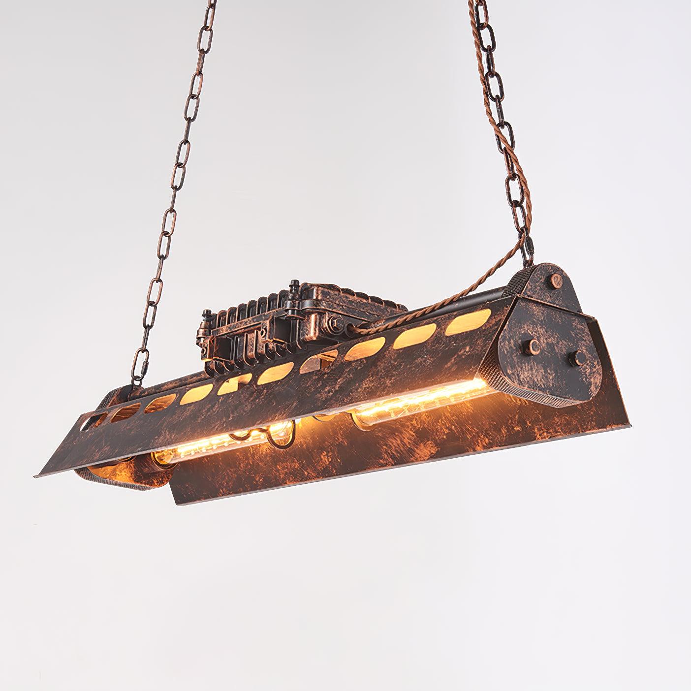 Lustre industriel Steampunk Noah