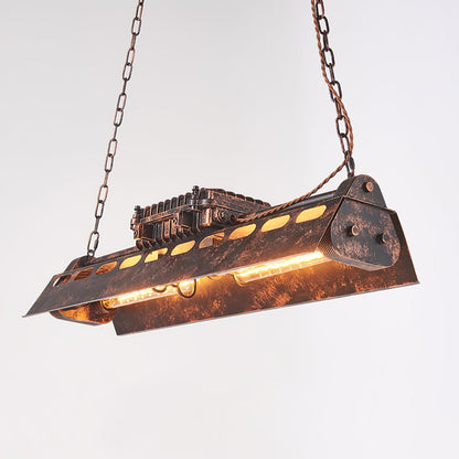 Lustre industriel Steampunk Noah