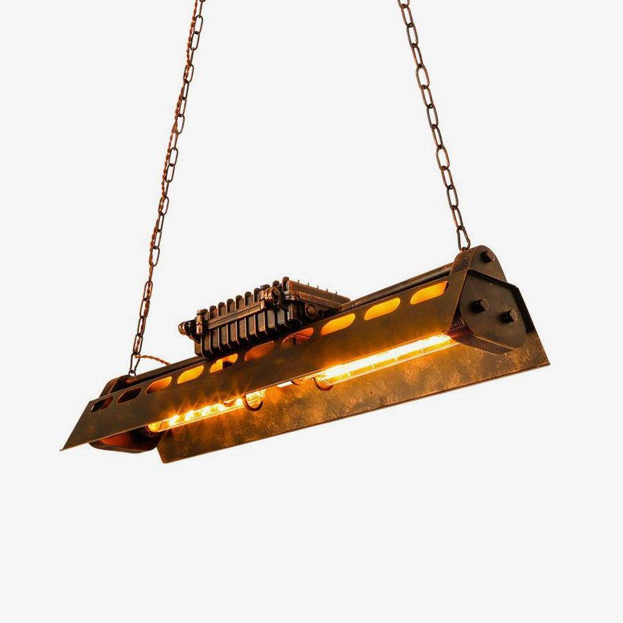 Lustre industriel Steampunk Noah