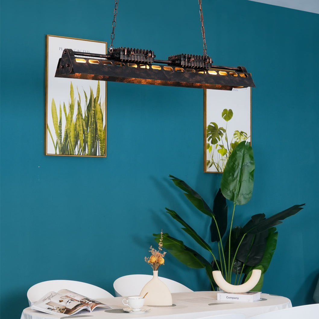 Lustre industriel Steampunk Noah