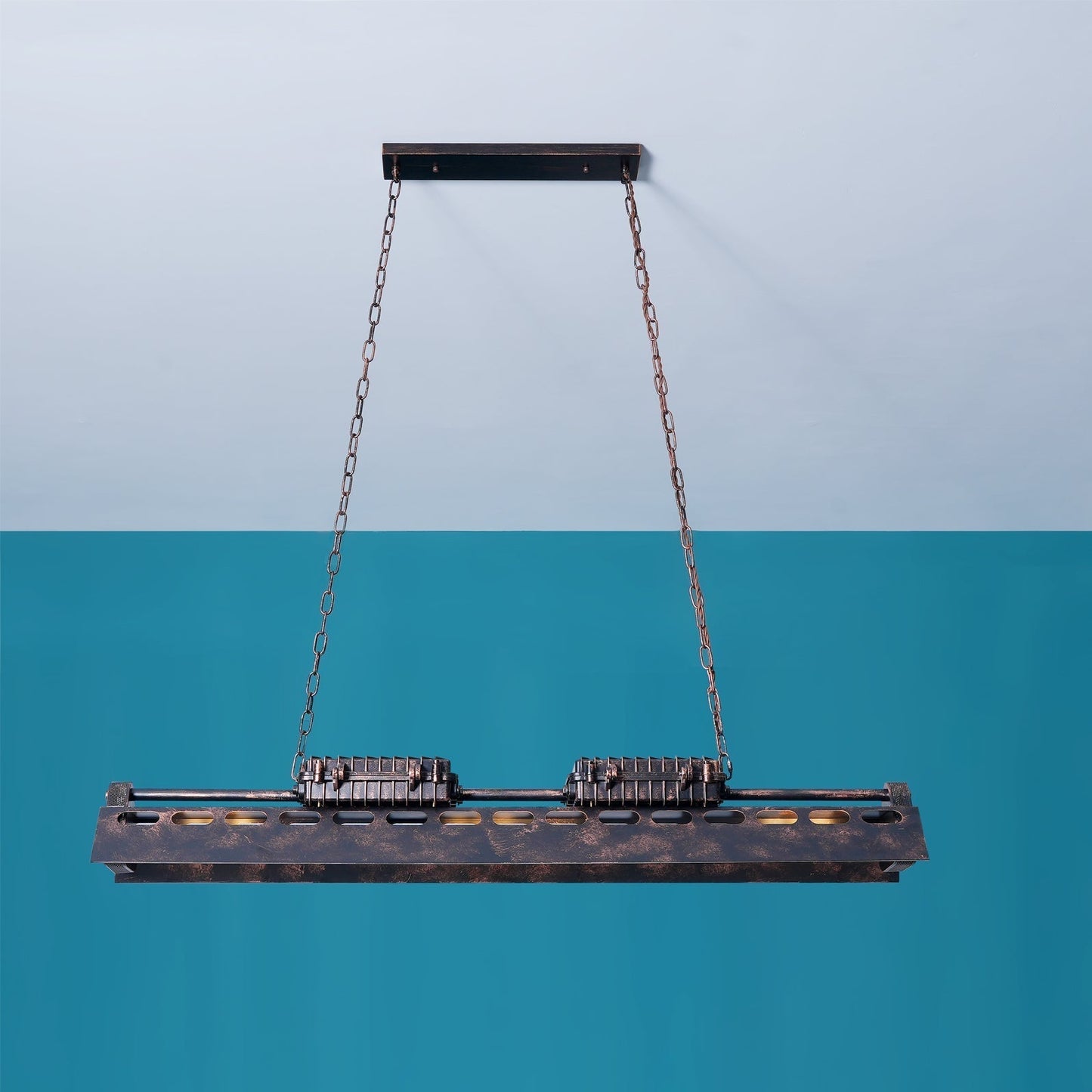 Lustre industriel Steampunk Noah