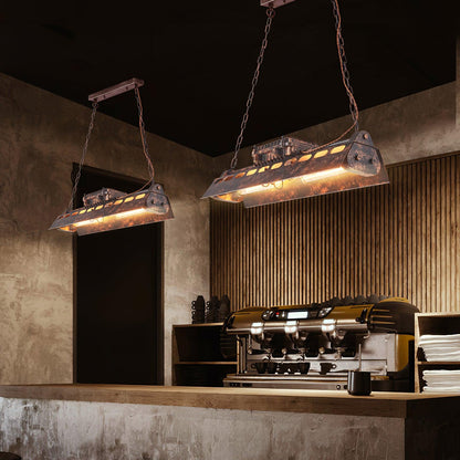 Lustre industriel Steampunk Noah