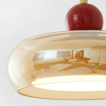 Eplio Retro Metal & Glass Wall Lamp