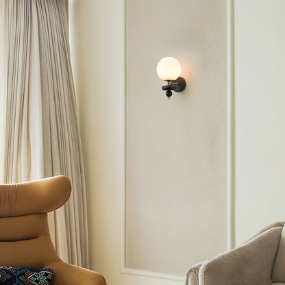 Evelo Modern Globe Wall Lamp