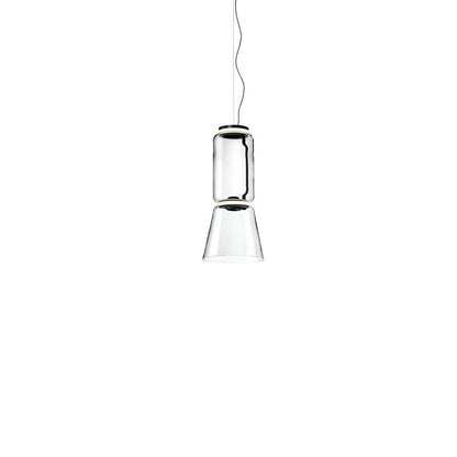 Virelo Stacked Glass Cylinder Pendant Light