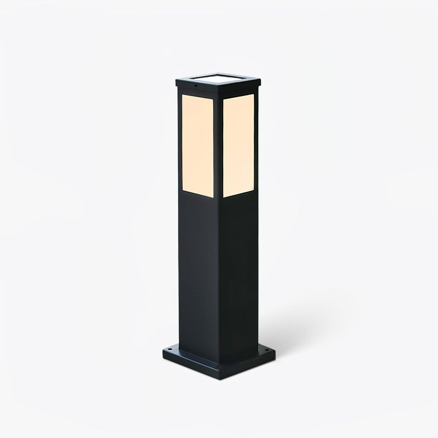 Leo Bollard Solar Outdoor Light