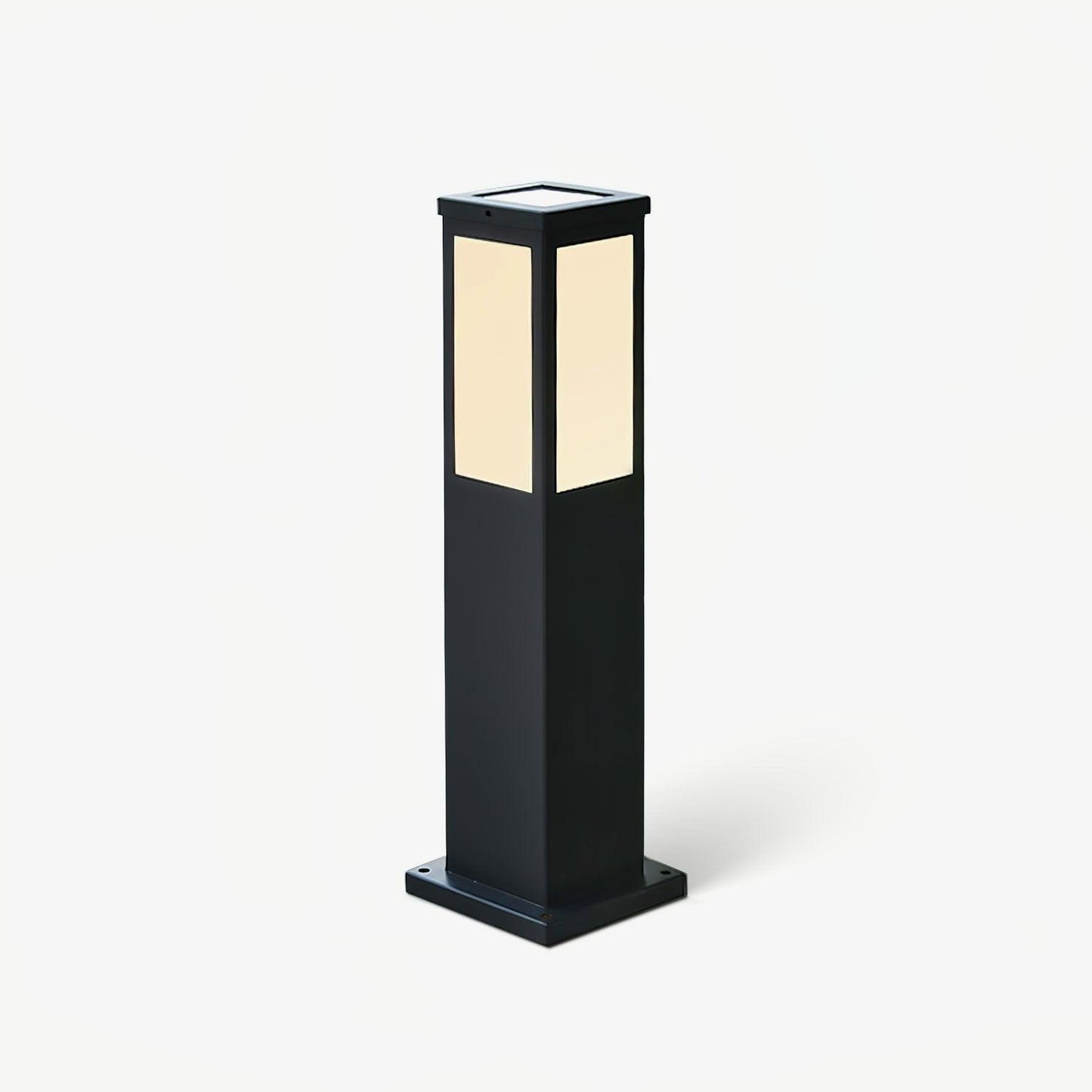 Leo Bollard Solar Outdoor Light