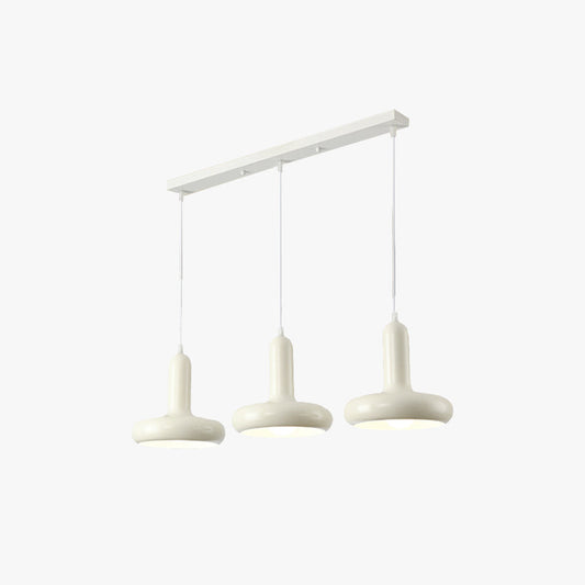 Arisha moderne minimalistische crèmekleurige hanglamp witte slaapkamer