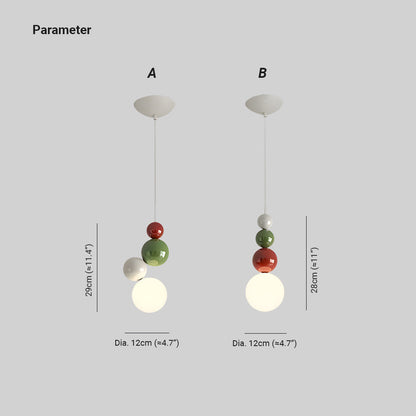Valentina - Suspension LED moderne en métal blanc pour chambre et salon