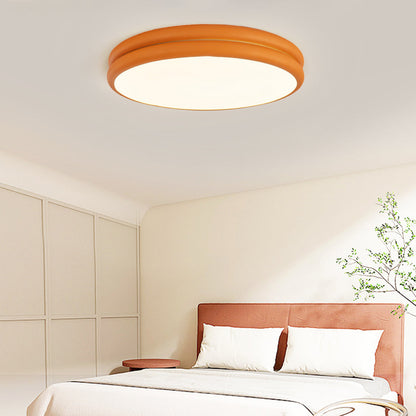 Valentina Minimalism Colorful  Flush Mount Ceiling Light  Double-layered Design