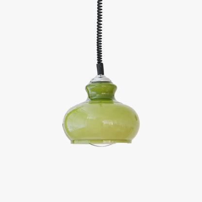 Valentina Retro Simple Pendant Light Living Room Green Living Room