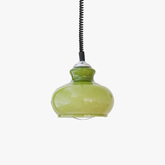 Valentina Retro Einfache Pendelleuchte Wohnzimmer Grünes Wohnzimmer